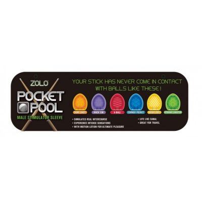 PP1/ Zolo Pocket Pool мастурбатор яйцо Sure Shot