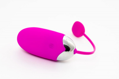 BI-014362HP/ PRETTY LOVE ABNER Вибромассажер-яичко, управление через Bluetooth