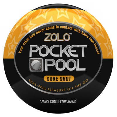 PP1/ Zolo Pocket Pool мастурбатор яйцо Sure Shot