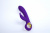 LA-50034 Purple/ LEALSO Вибратор перезаряжаемый с клиторальной стимуляцией DINI, пурпурный