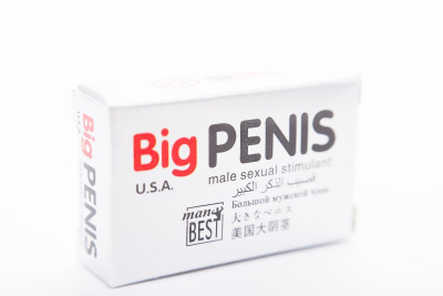 BIG PENIS/ Возбуждающие таблетки для мужчин (уп. 3 таблетки)